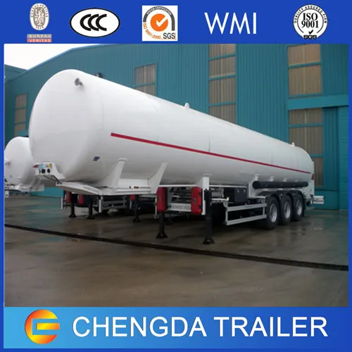 China Factory LNG Tanker Semi Trailer for Kenya Sale