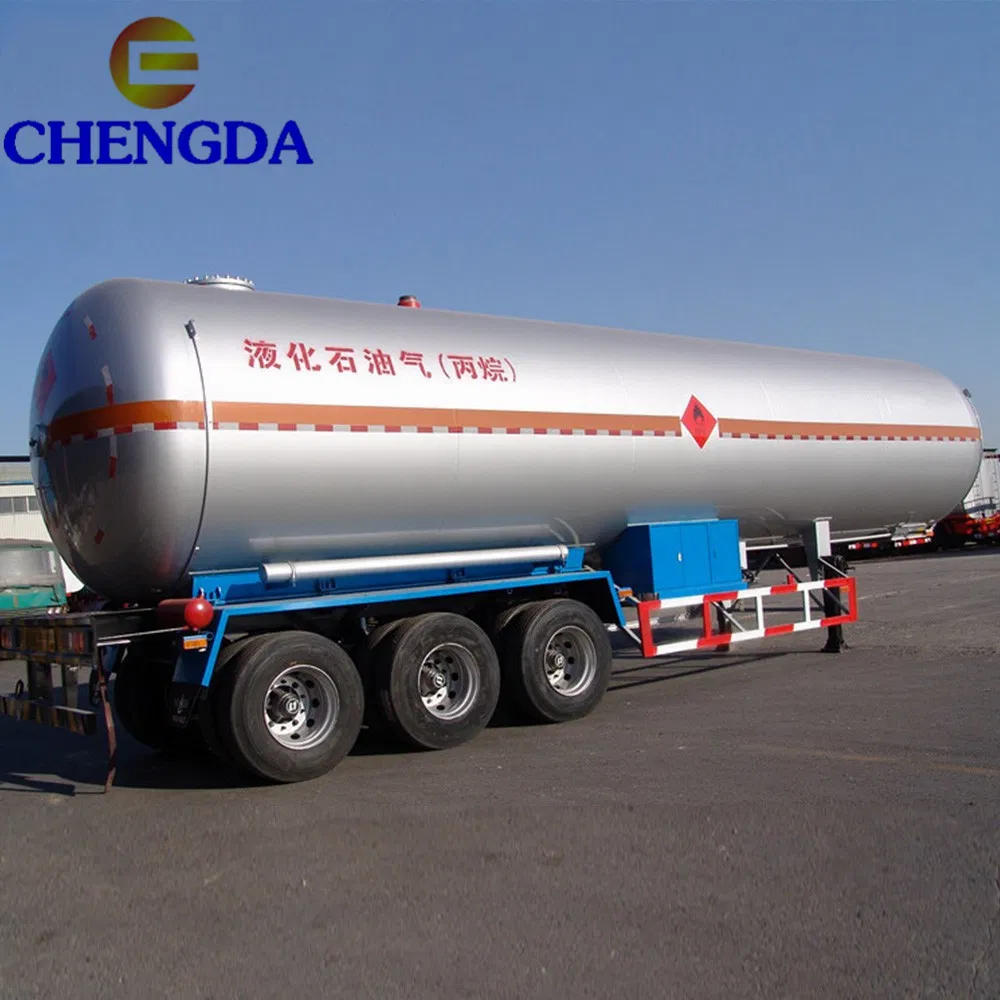 China Factory LNG Tanker Semi Trailer for Kenya Sale