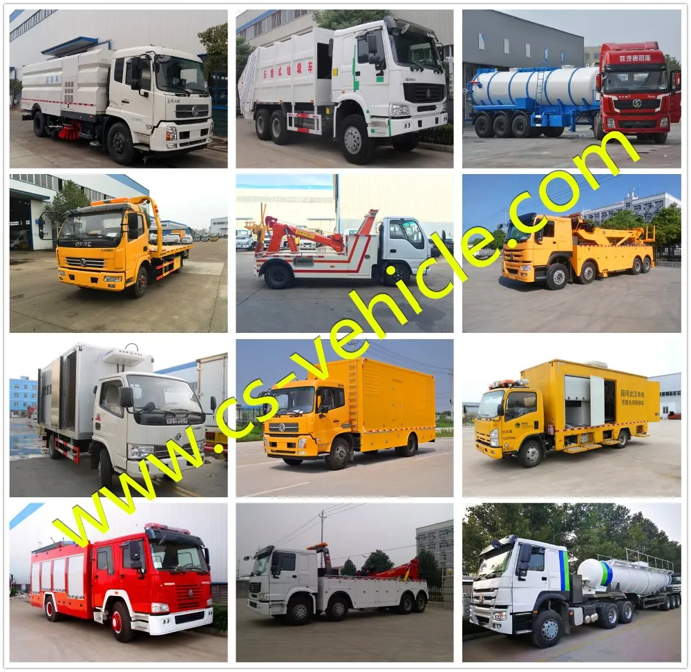 China HOWO Dongdeng Foton Heavy Duty 20ton 25ton 40ton Tow Wrecker Trucks for Sale