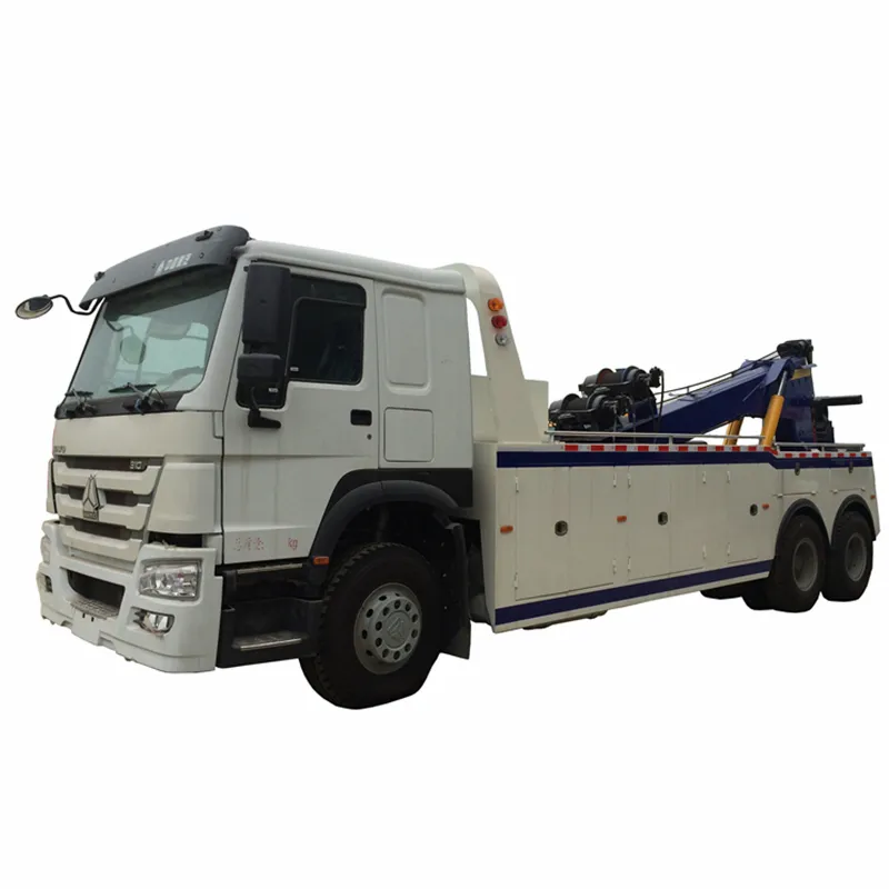 China HOWO Dongdeng Foton Heavy Duty 20ton 25ton 40ton Tow Wrecker Trucks for Sale
