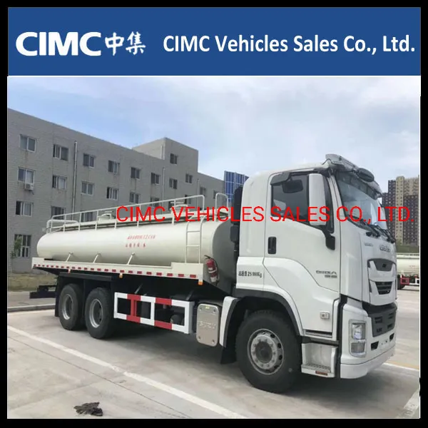 China Isuzu Giga 6X4 10 Wheel 380 HP Tank Truck
