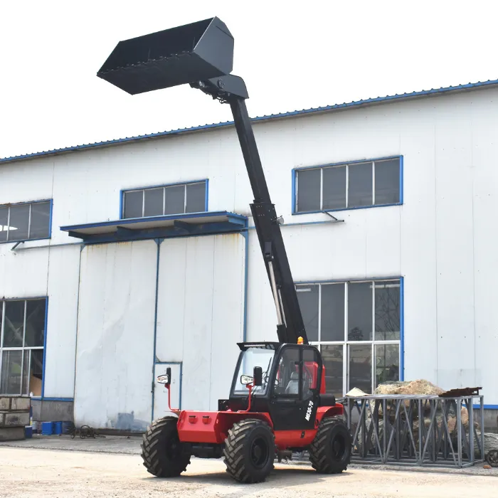 M630-70 China Steel Camel Mini Diesel Telescopic Handler Forklift Telehandler