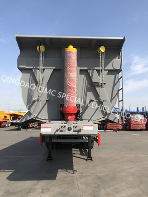 Cimc 35cbm U-Shape Tipper Dumper Truck Semi Trailer