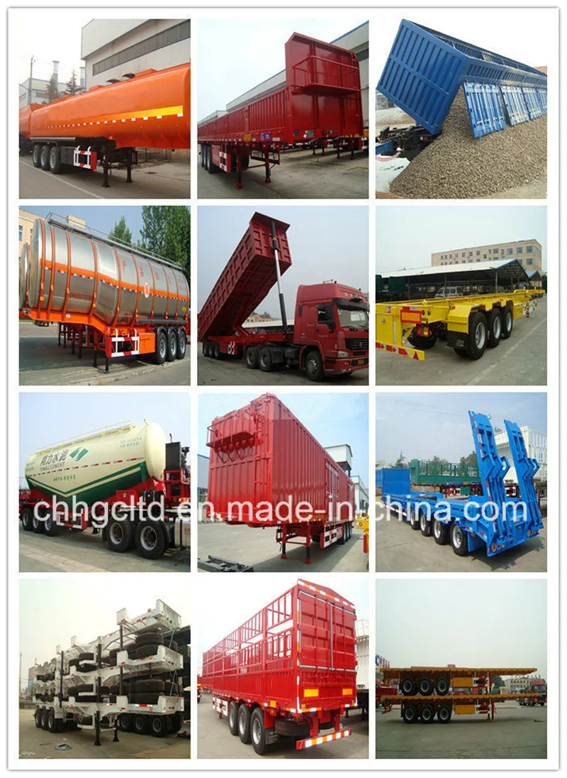 Coal Carrying Long Distance Transport Van Box Type Semi Trailer