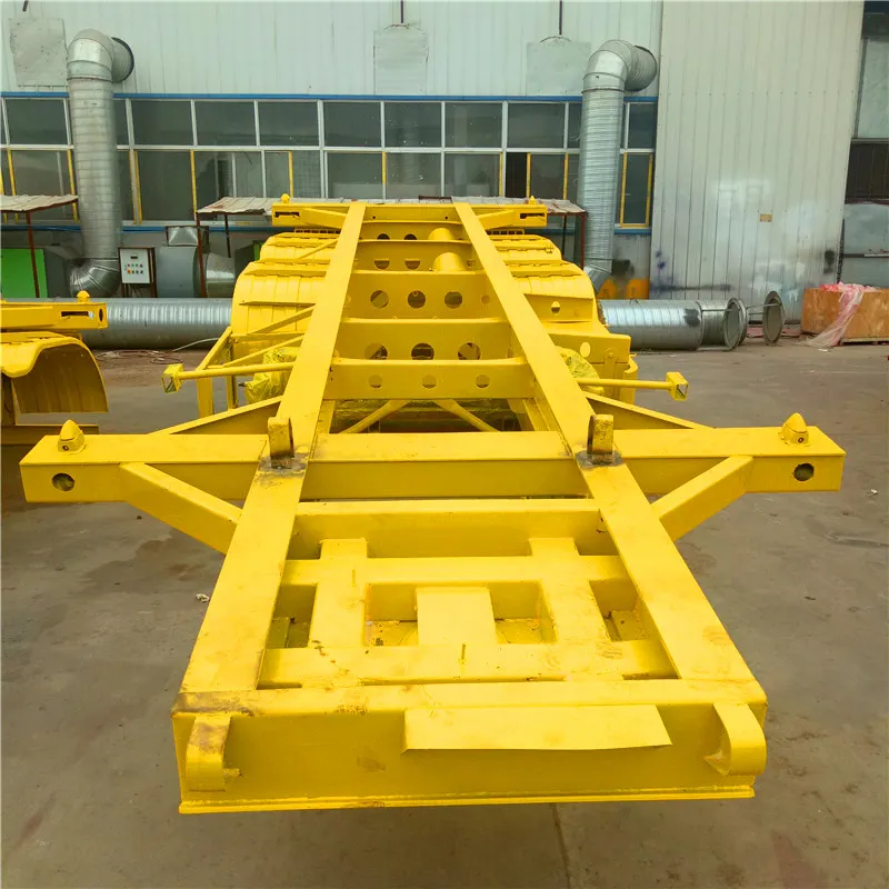 Complete in Specifications 20FT Skeleton Semi Trailer for Container for Sale