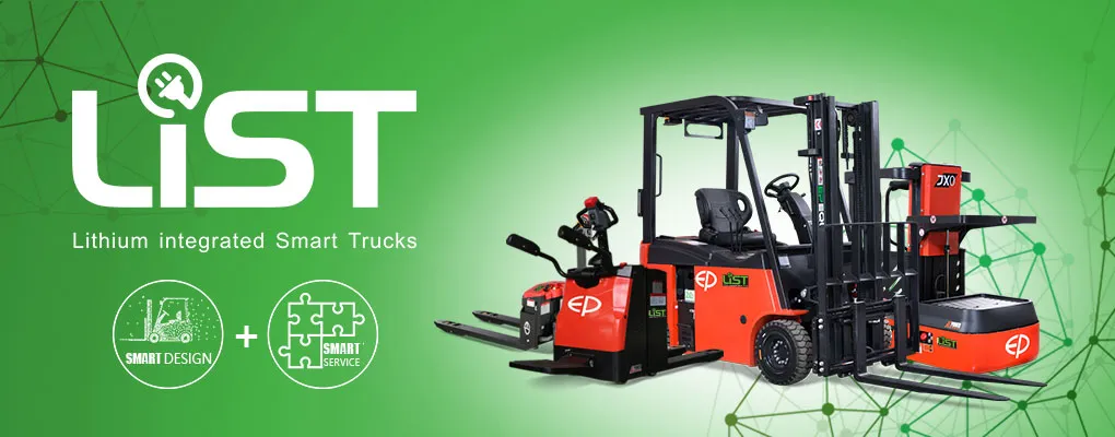 Ep Brand 1.5-3.5t Lithium Electric Forklift Truck with Good Quality