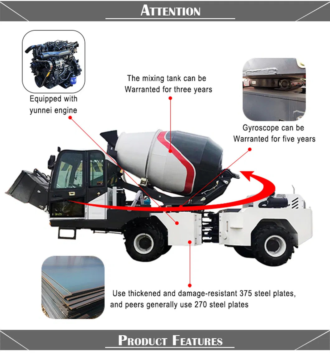Excellent Quality Engine Elctrico for Mixer Truck Self Loading for Sale