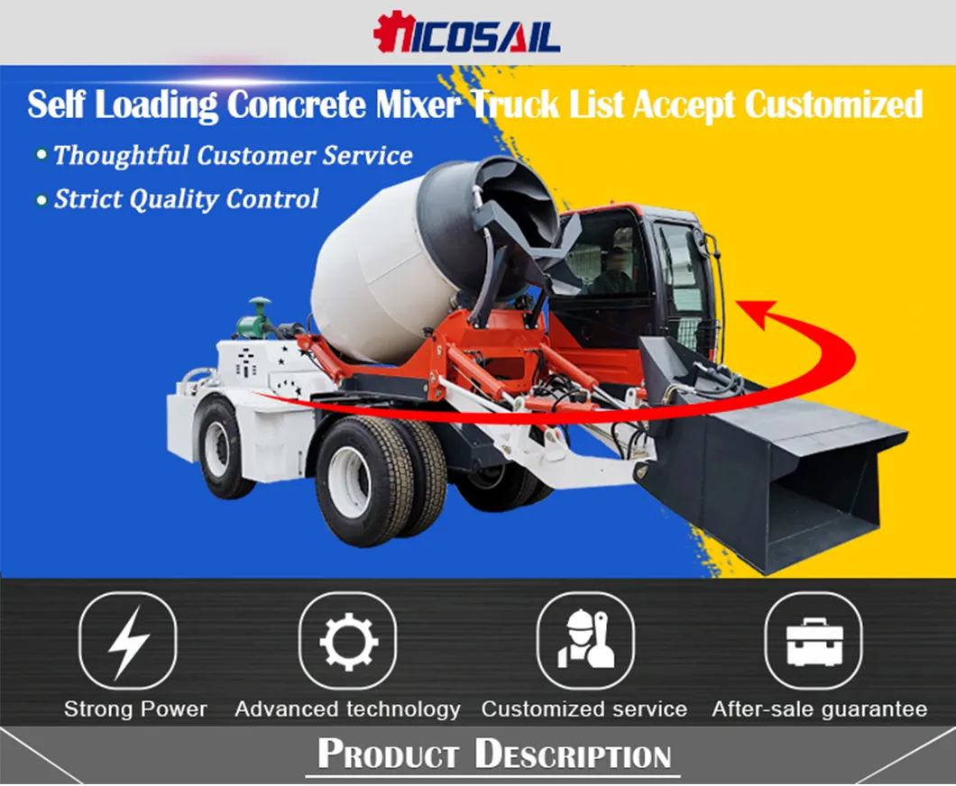 Excellent Quality Engine Elctrico for Mixer Truck Self Loading for Sale