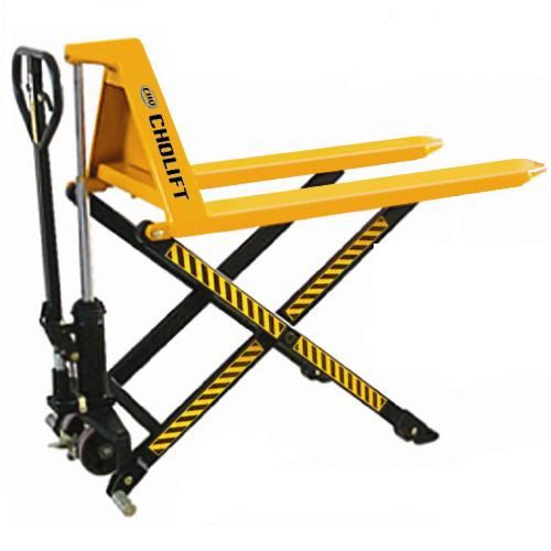 Factory High Scissor 800mm Pallet Truck with Longer Service Life