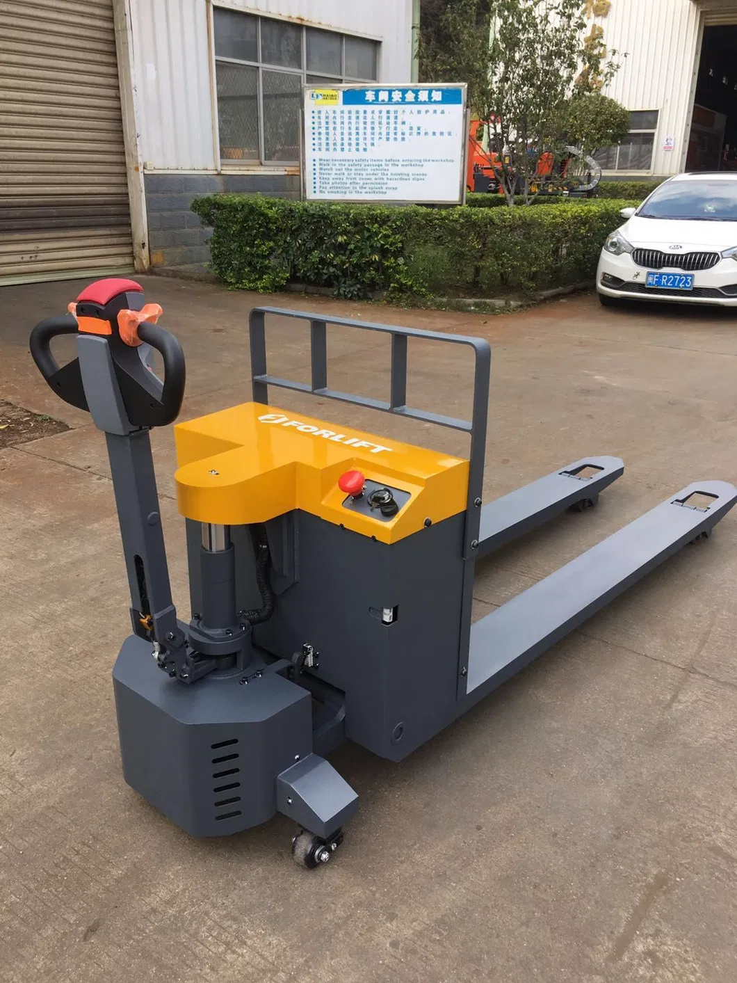 Flt20b Gp 2.5t 3.5t 115mm 205mm Walkie Type Battery Operated Pallet Truck/Jack with CE/ISO