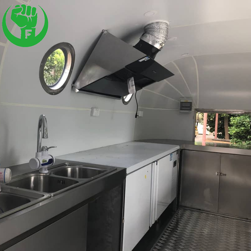 Food Donut Kiosk Bar Trailer Mobile Food Trailer