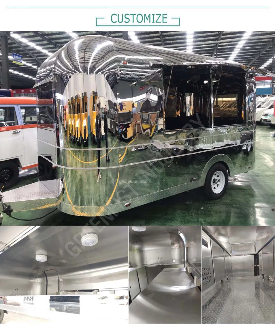 Food Donut Kiosk Bar Trailer Mobile Food Trailer