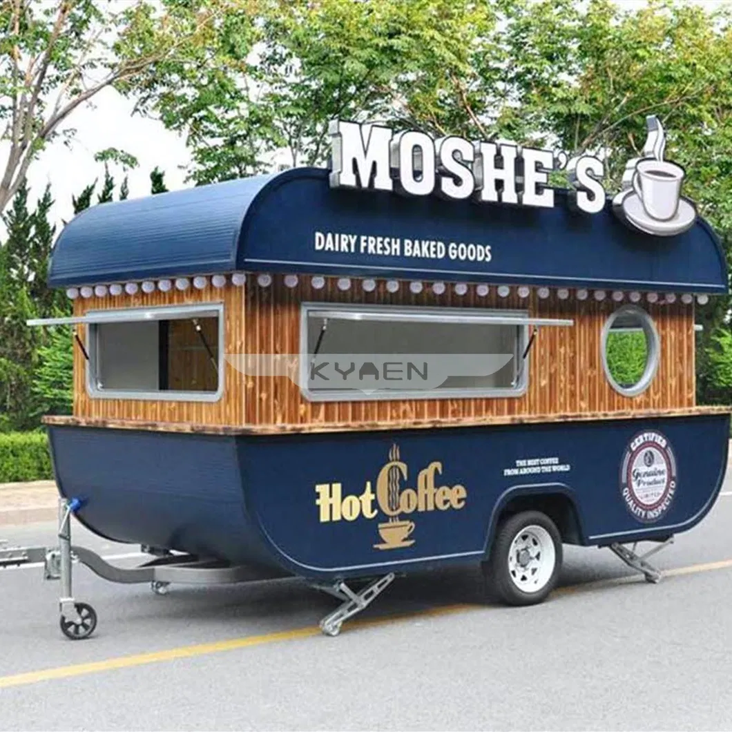 Food Truck Buses with Double Floor About 35 Square Meters to Use