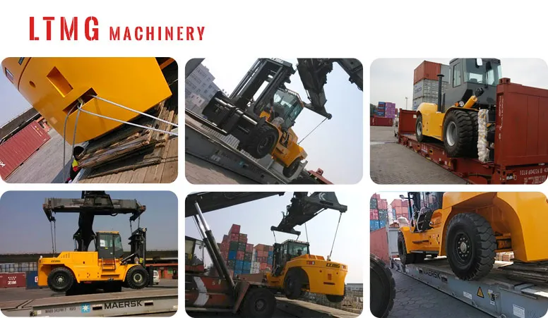 Forklift 30 Ton Chinese Container Handling Forklift 30t 32t Heavy Forklift