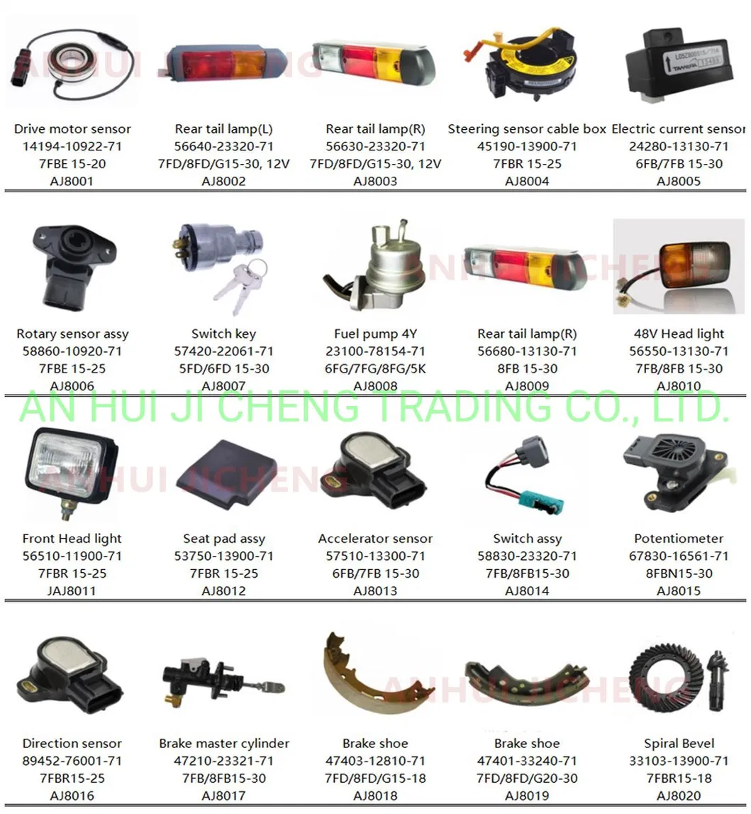 Forklift Parts for Nichiyu Fbr15-18/75c Tile Cyl 31850-53140