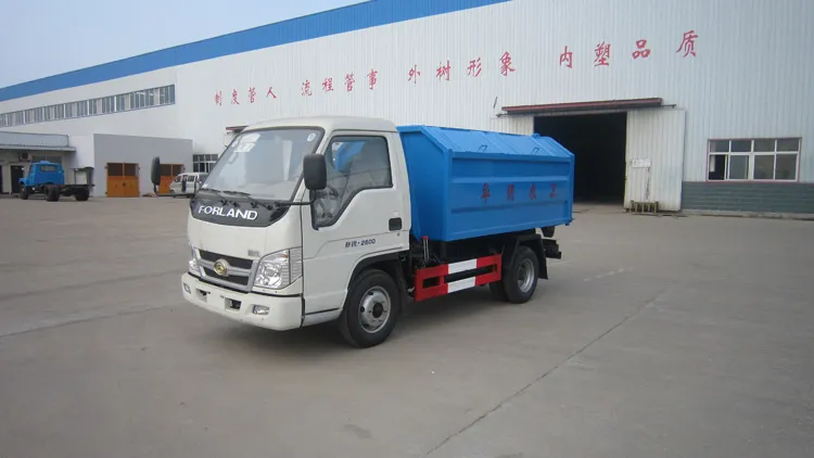 Foton Right Hand Drive Arm Roll Car with Garbage Container