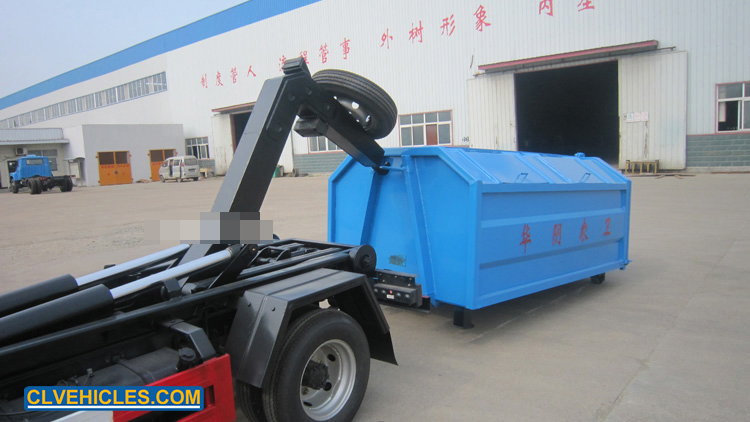 Foton Right Hand Drive Arm Roll Car with Garbage Container