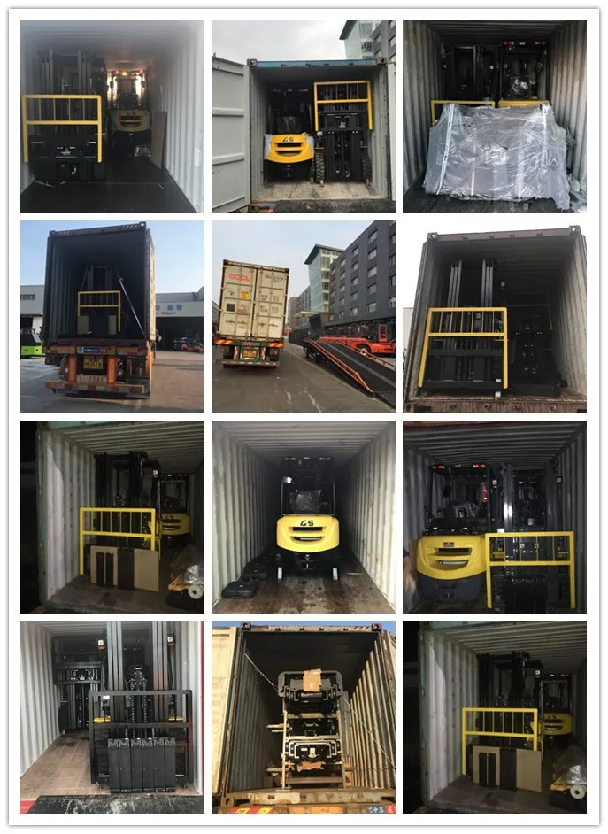 Full AC System Small 2 Ton Germany Battery Electric Forklift Price with Side Shift