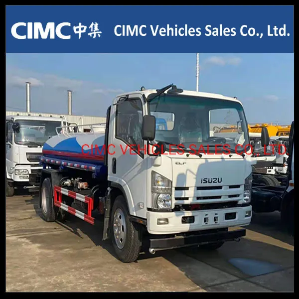 Full Series New China Qingling Isuzu 4X2 6X4 Oil Tanker