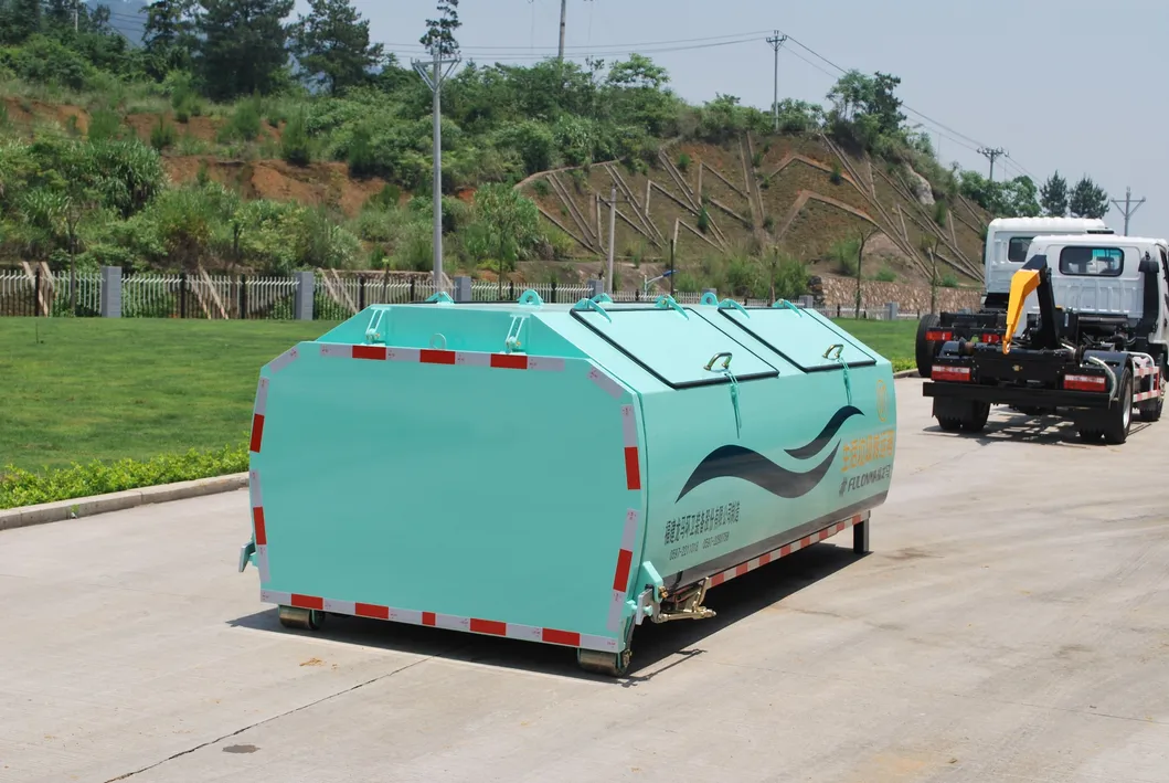Fulongma 6000L Waste Container Construction Dumpseter