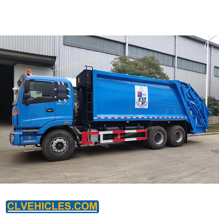 Garbage Compactor Truck Foton 20000L Garbage Truck
