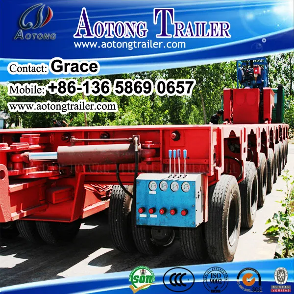 Goldhofer Hydraulic Self-Propelled Combination Axle Modular Trailer (customized)