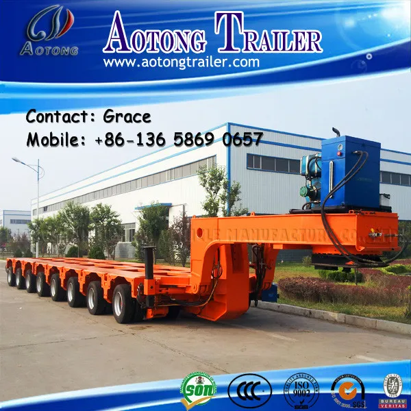 Goldhofer Hydraulic Self-Propelled Combination Axle Modular Trailer (customized)