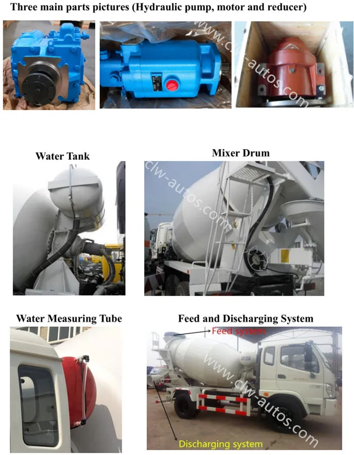 Good Price Sinotruk HOWO 7cbm 4*2 Construction Mixing Vehicles 7000liters Mobile Cement Concrete Mixer Truck