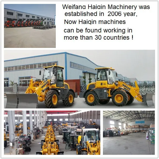 Haiqin Brand Strong Telescopic Forklift Loader (HQ930T) with Euro 5 Engine