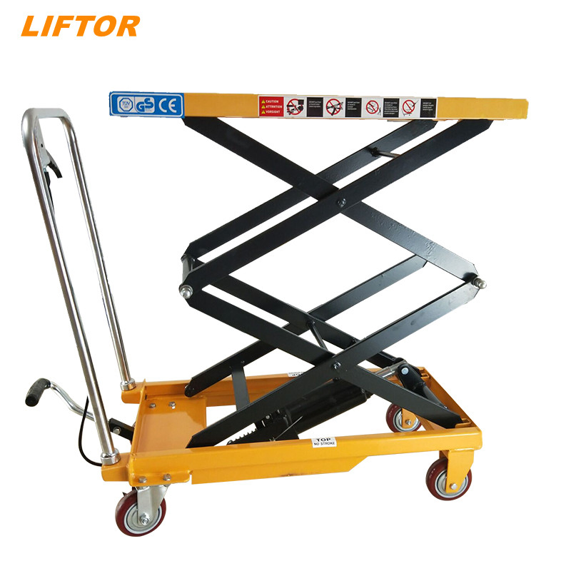 Hand ATV DIY Scissor Lift Table Platform Cart Cart Scissor Lift Table Wholesale