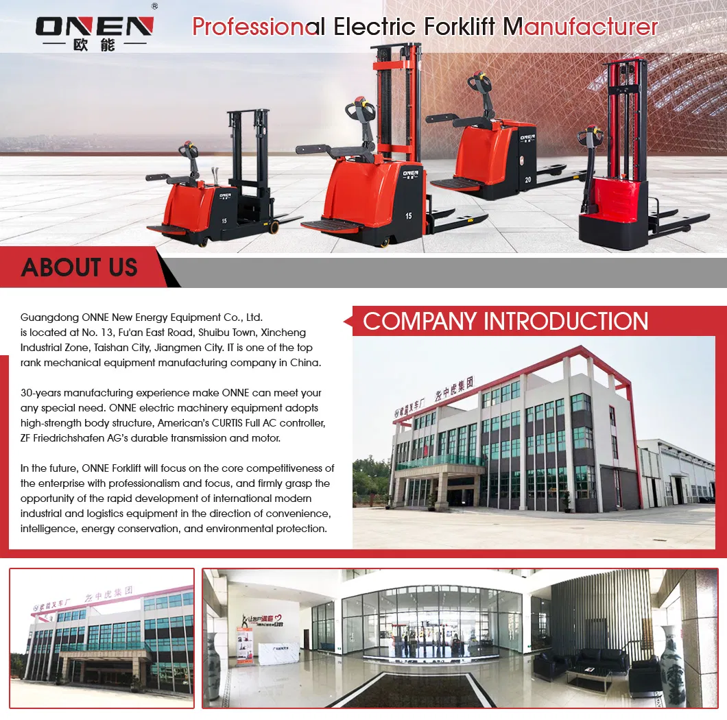 Hand Pallet Truck 3000~5000mm 500mm Cdd-a Jiangmen AC Motor Forklift