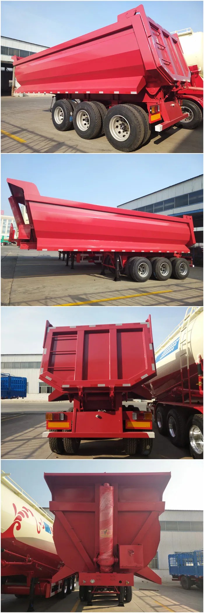 Heavy Duty Tipping Trailer for Sand