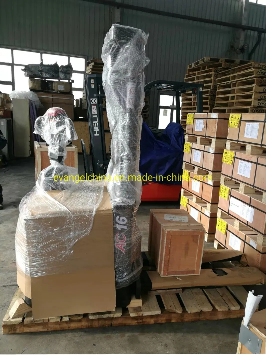 Heli 1.6ton/2ton Full AC Electric Pallet Stacker Cdd16/Cdd20 with Pedal