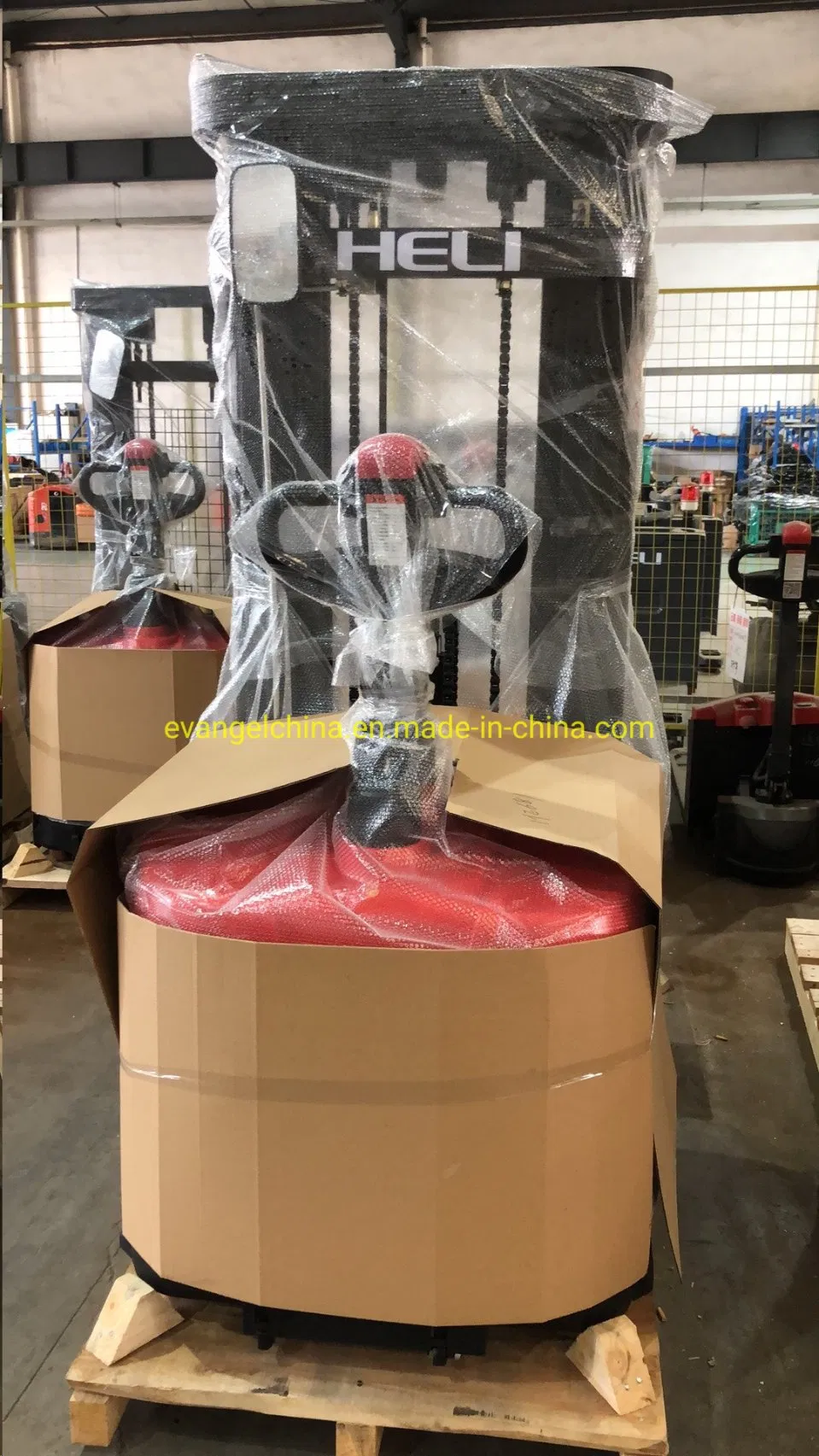 Heli 1.6ton/2ton Full AC Electric Pallet Stacker Cdd16/Cdd20 with Pedal