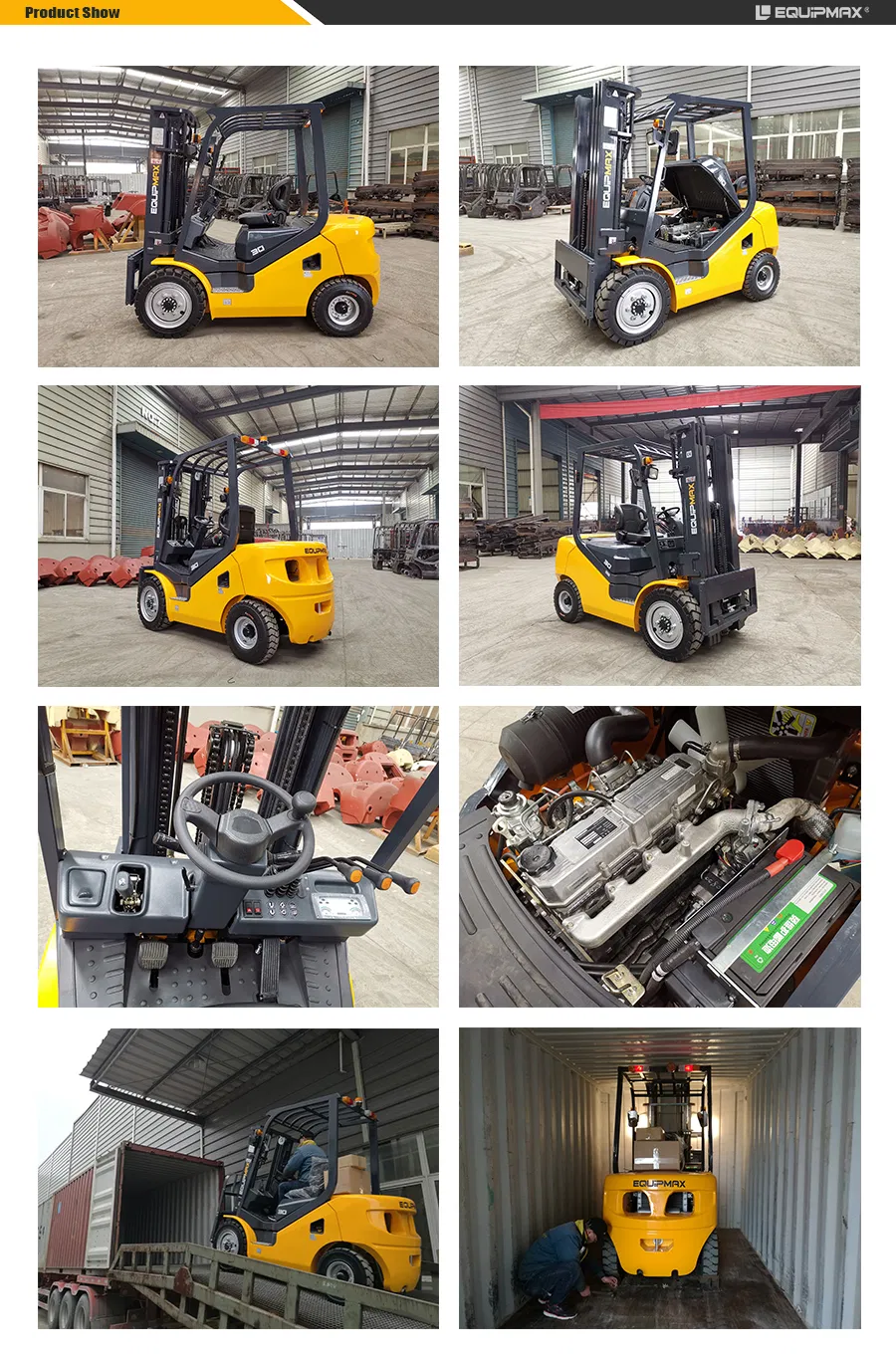 Heli 3ton Cpcd30 Diesel Forklift with Japanese Engine