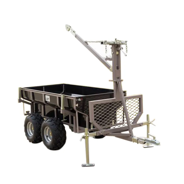 High Precision Quality New Design Corrosive Liquid Transport off Road Box Trailer China Manufacturer