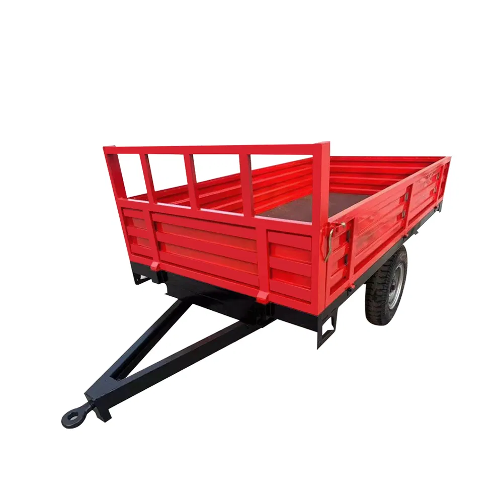High Productivity Hydraulic Dump 2 Ton Mini Farm Walking Tractor Trailer 7c -2/7cx-2 List Price