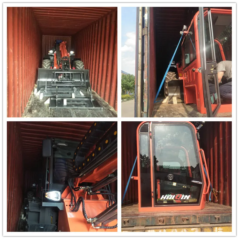 High Quality 6.25m Telescopic Forklift Truck (HQ930T) with Cummins Engine