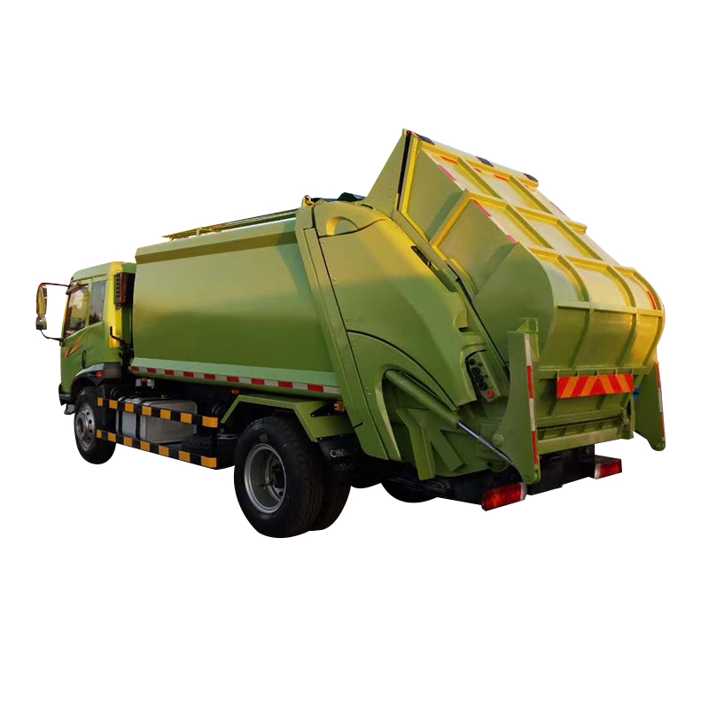 High quality 7 cbm waste collection garbage compactor truck