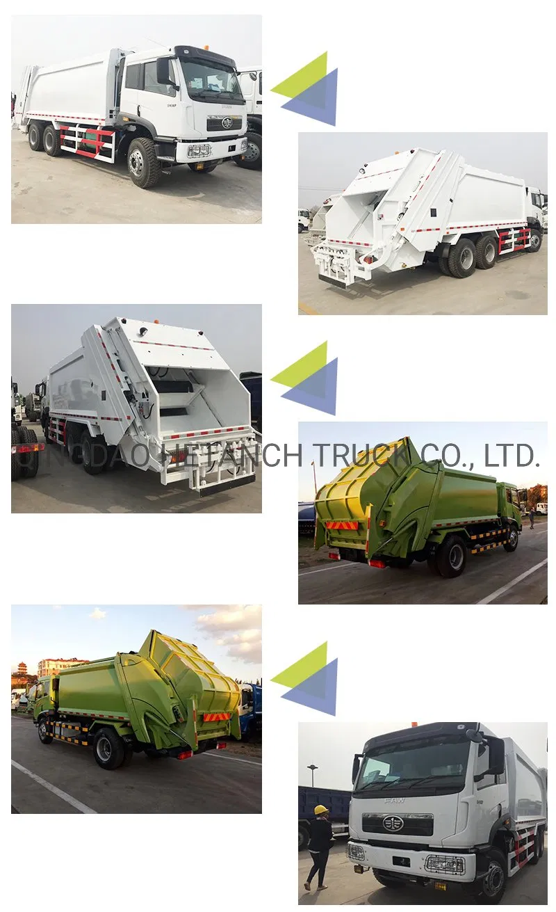 High quality 7 cbm waste collection garbage compactor truck