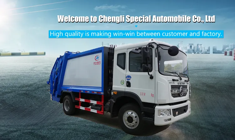 HOWO 4X2 8cbm Garbage Refuse Compactor Truck 8ton Waste Compactor Truck