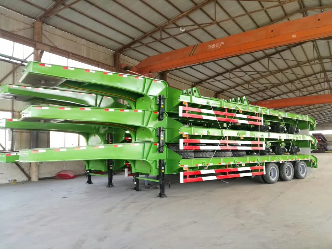 Hydraulic Low Loader Tractor Trailer (SM-106)