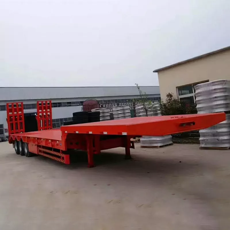 Drop-deck (Step-deck) Semi-trailer