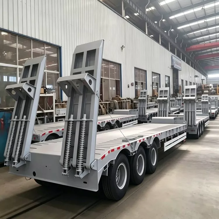 Concave-beam (Recessed-bed) Semi-trailer