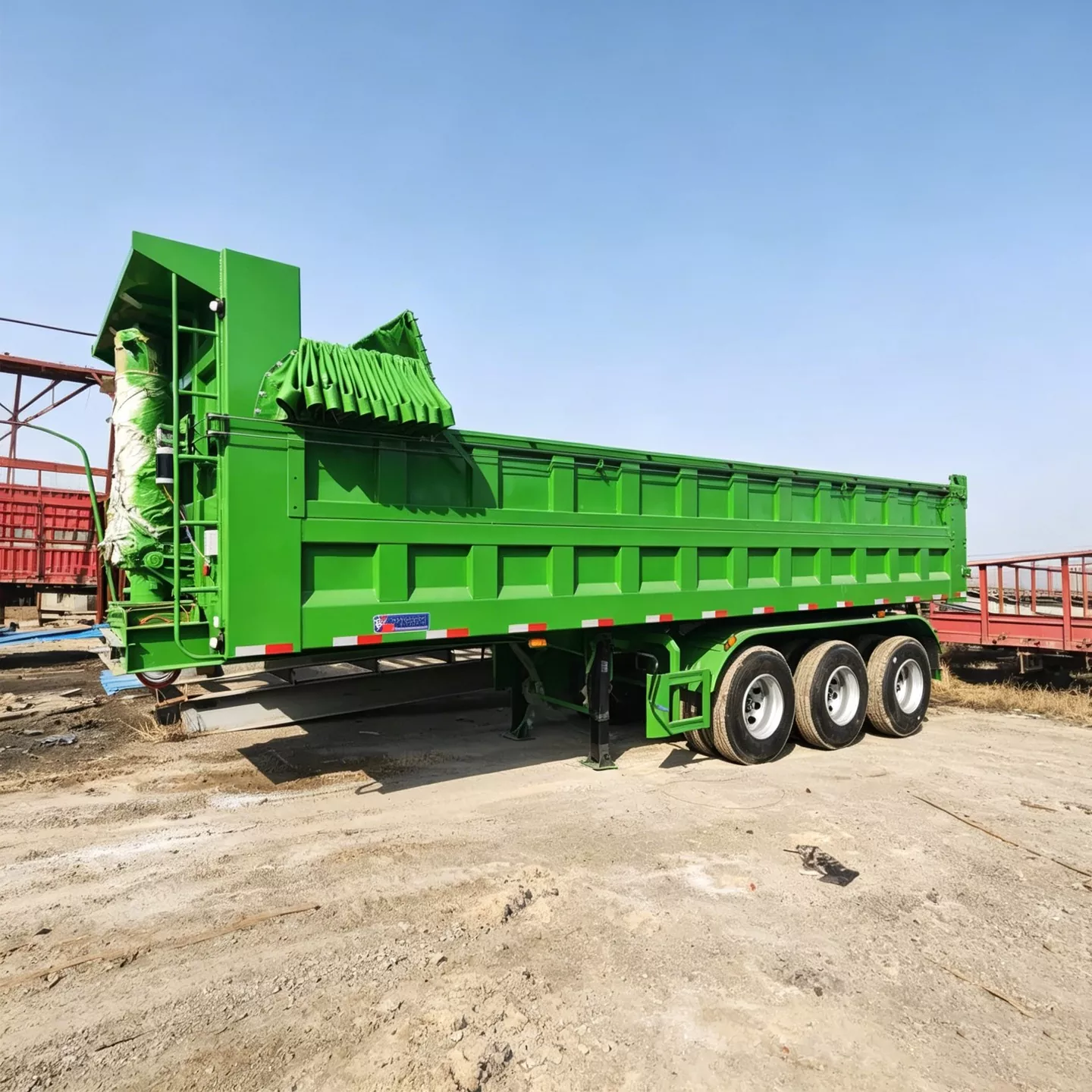 Construction and Mining Dump Semi-trailer