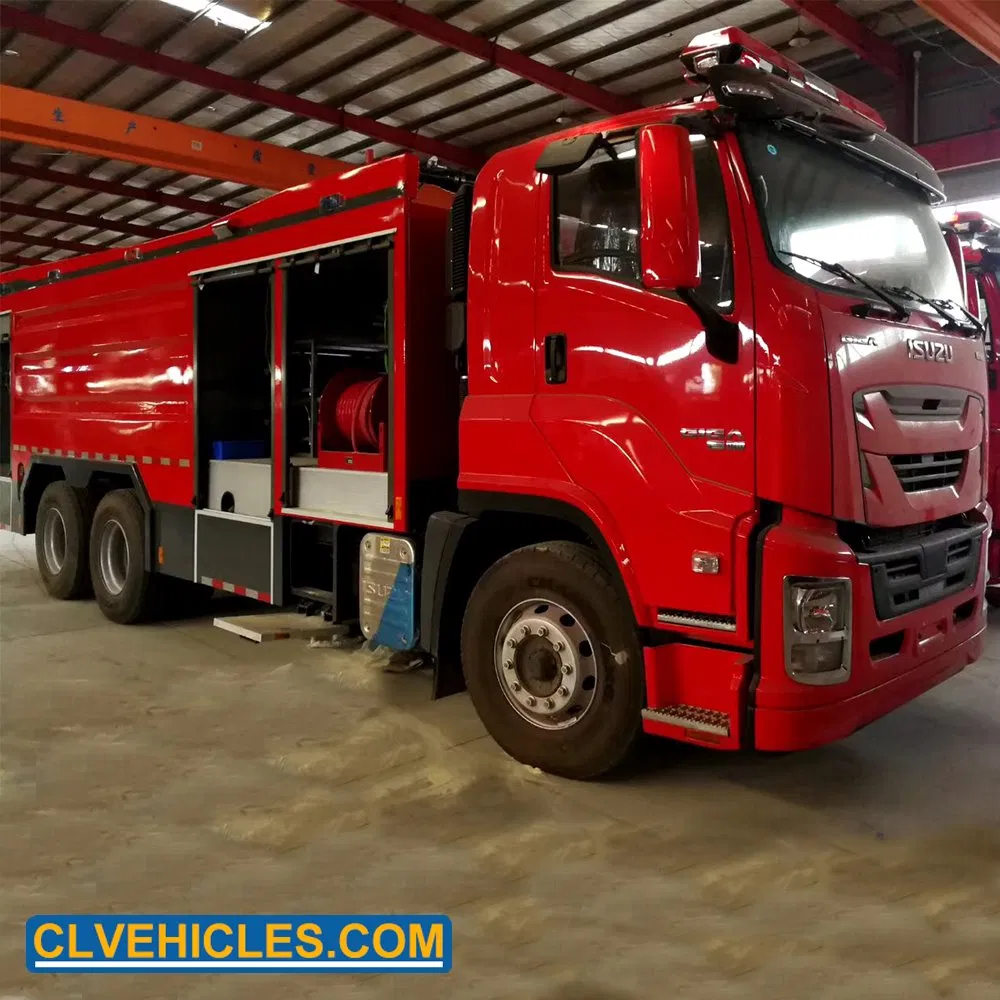 Isuzu Giga 6*4 10wheels Fire Fighting Truck