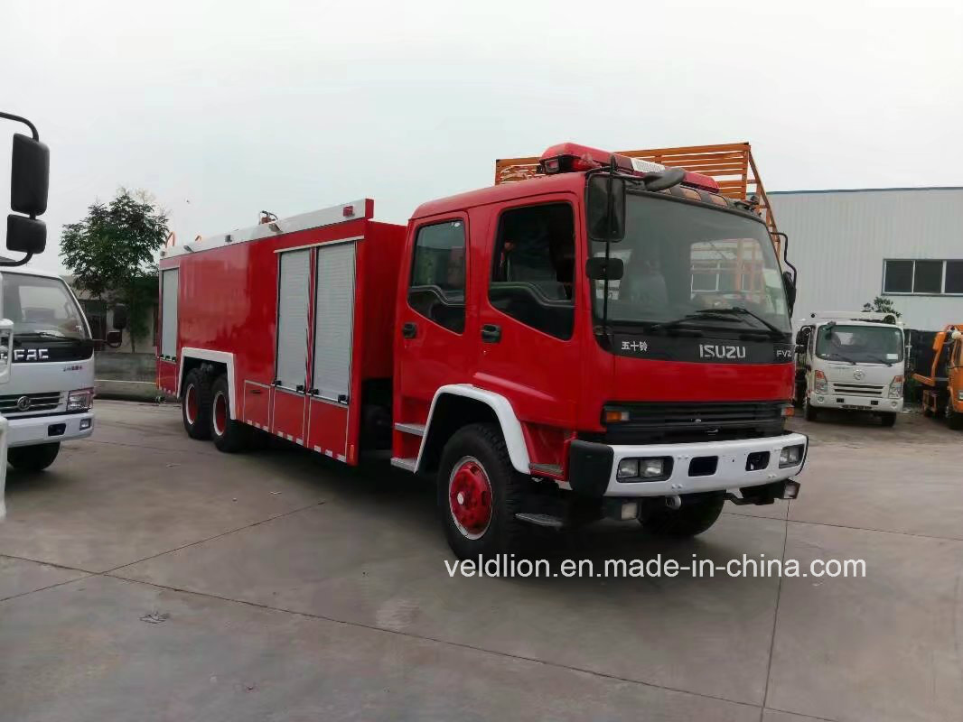Japan Ftr 6X4 Fire Fighting Truck for Sale