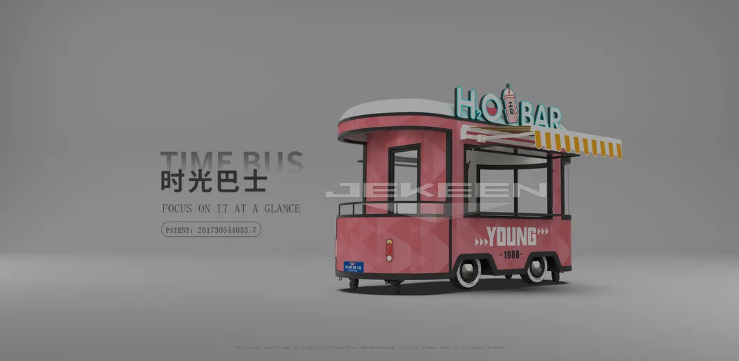 Jekeen Mobile Food Van Business/Small Food Van for Sale (CE approved) -Time Bus
