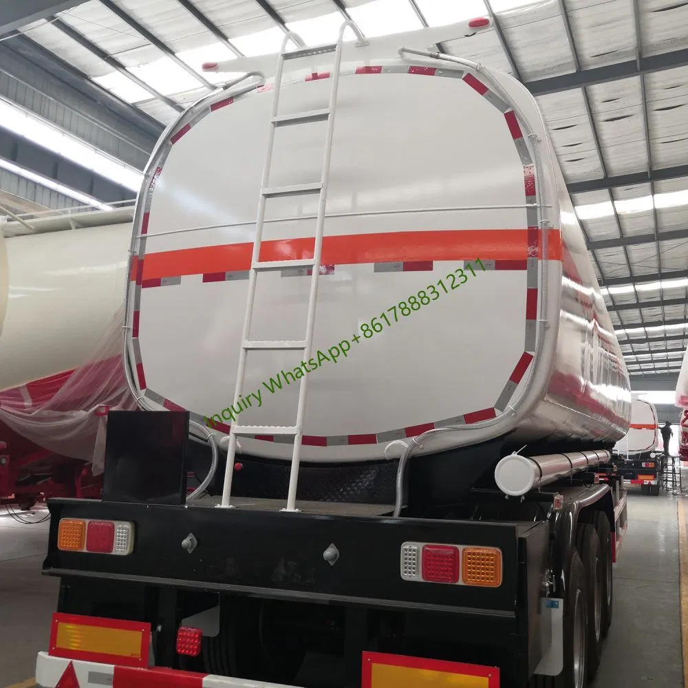 Jnhtc Fuel Tank Trailer Tanker Trailer for Sale in Tanzania