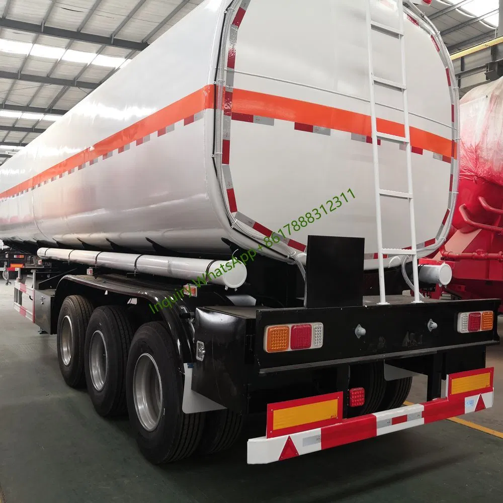 Jnhtc Fuel Tank Trailer Tanker Trailer for Sale in Tanzania